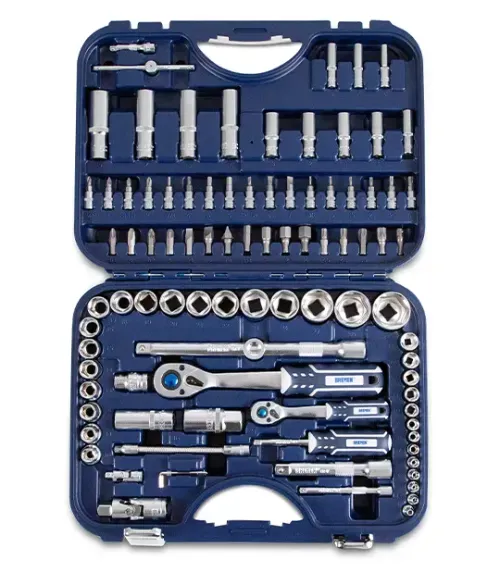 Juego de Bocallaves con Accesorios [1/4"- 1/2"] (94 Pzs)