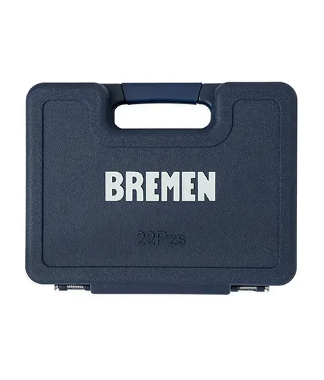 Juego de Bocallaves con Accesorios [1/2"] ( 22 Pzs)