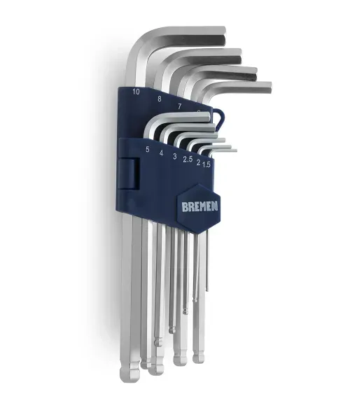 Juego de Llave Allen Cardánica (10 Pzs)