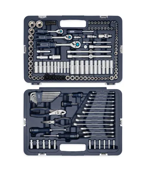 Juego MECHANIKER [1/4"- 3/8"- 1/2"] (160 Pzs)